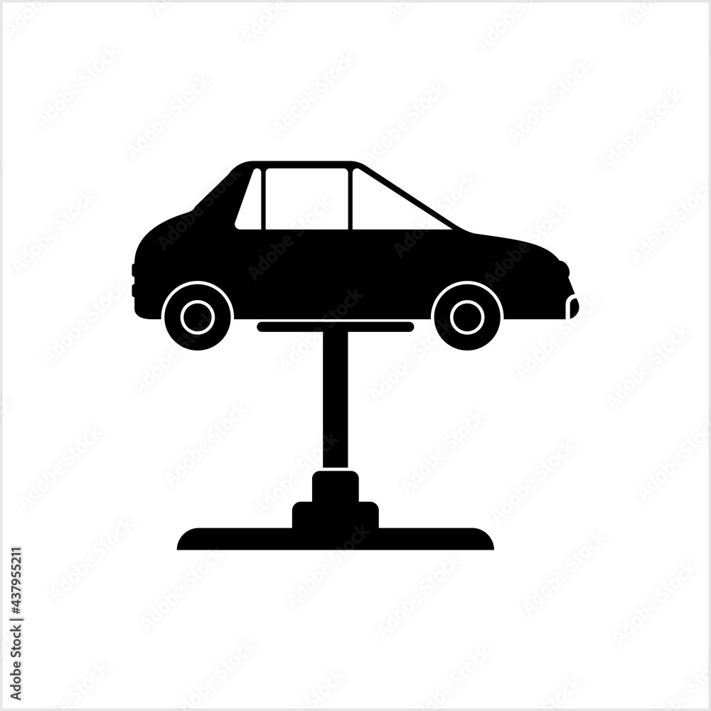 Vehicle Lifting Platform Icon M_2105001 Vehicle Lifting Platform Icon M_2105001