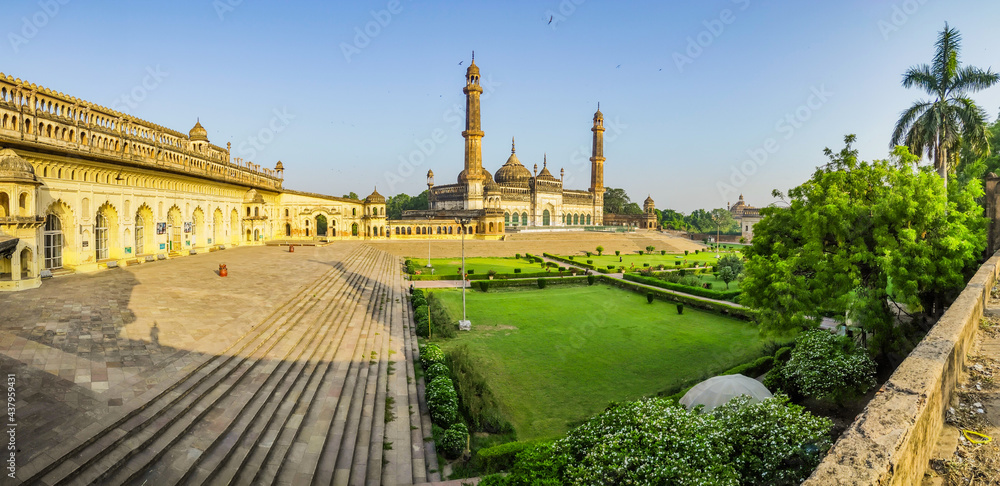 Asfi mosque at Bara Imambara complex in Lucknow, Uttar Pradesh state, India