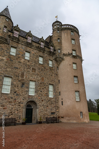 Fototapeta Naklejka Na Ścianę i Meble -  The Castle Fraser in Sauchen, Inverurie, Scotland, UK.