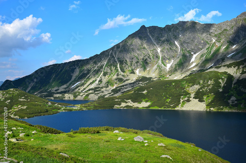 The beautiful lakes Wielki Staw and Przedni Staw in the High Tatras, Poland. © Susanne Fritzsche