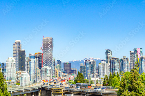 View of downtown Vancouver, cityscape