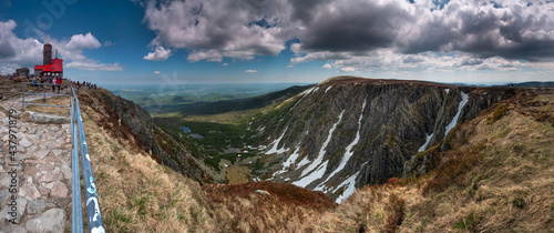 Panorama - Śnieżźne Kotły - wieża