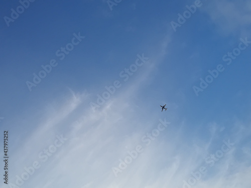 plane in the sky © Timur