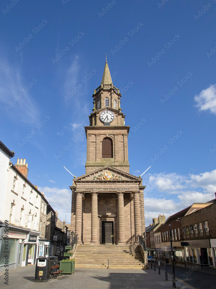 The Town Hall in Berwick-upon-Tweed in Northumberland, UK