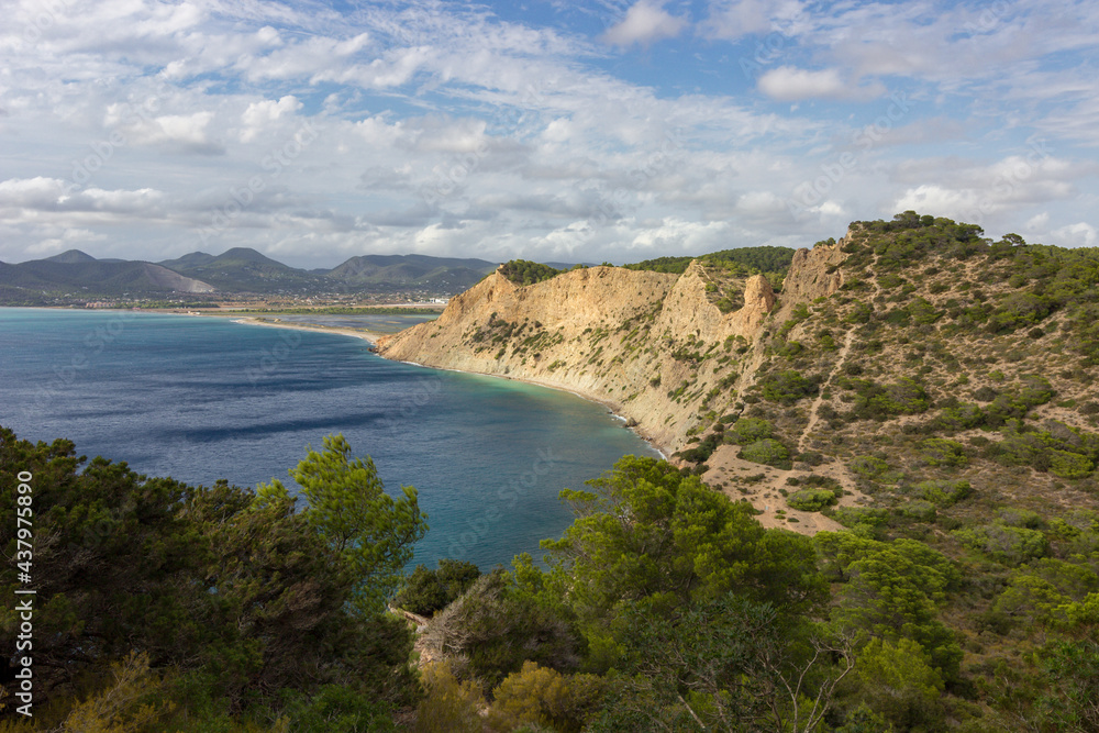 Ses Salines natural park in Ibiza (Spain)