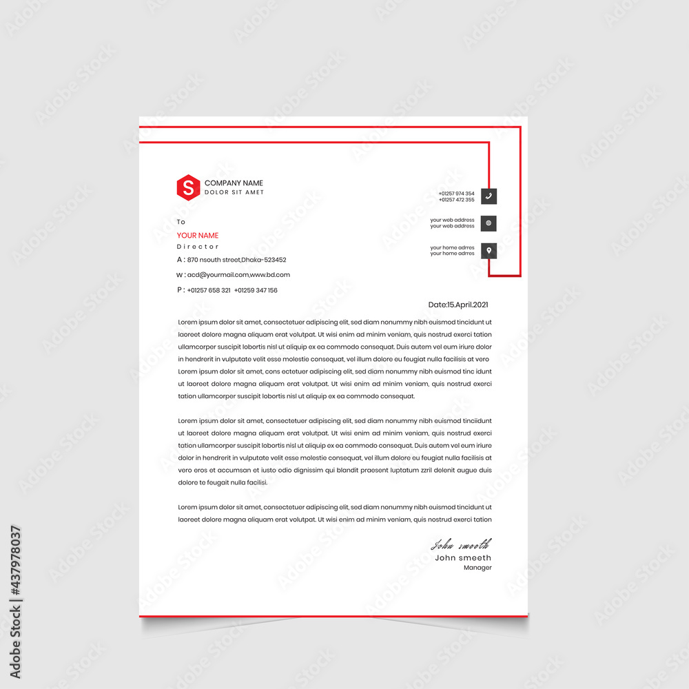 letterhead roll up template design letterhead roll up template design