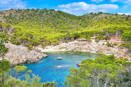 Calo d’en Monjo in der Nähe von Cala Fornells im Westen Mallorcas photo