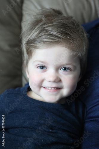 Portrait of a Young Boy, Cute, Smiling, Happy, Handsome