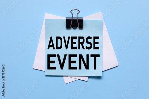 Картината върху платно ADVERSE EVENT