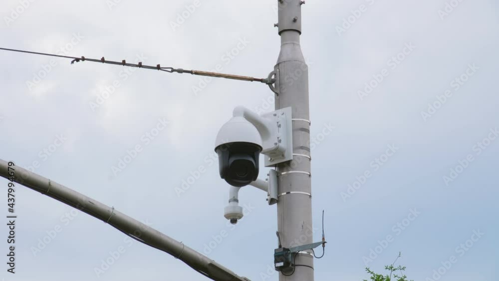 High Definition Rotating Public Surveillance CCTV Security Camera