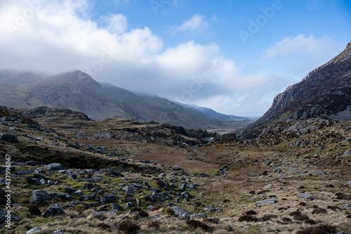 Llyn Idwal, Snowdonia National Park, Wales. Sometimes known as Devil's Kitchen.