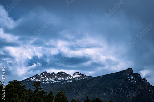 Mountain views in Rocky Mountain National Park