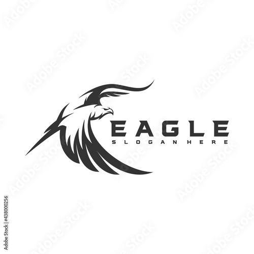 eagle logo template