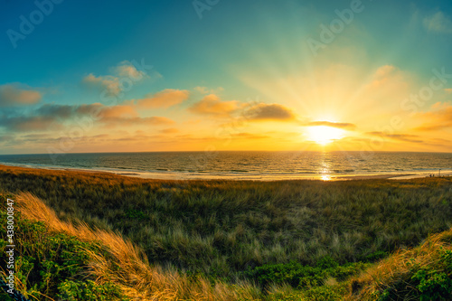 Nordsee, Meer, Strand, Sonnenuntergang, Sylt