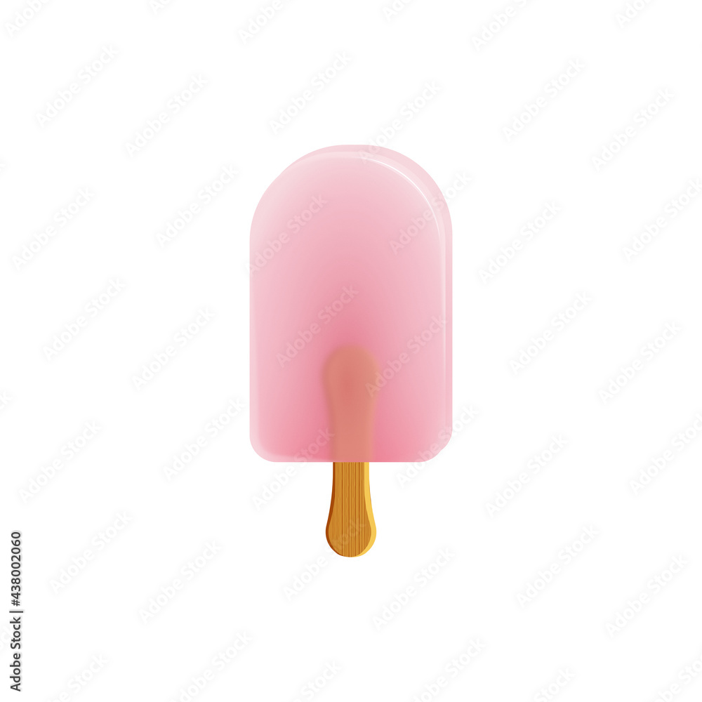Lody owocowe na patyku - soczysty sorbet o smaku malinowym. Wegański słodki deser. Jasny kolor, letni nastrój. Ilustracja dla kawiarni, restauracji, menu lub ilustracja dziecięca. Lody owocowe na patyku - soczysty sorbet o smaku malinowym. Wegański słodki deser. Jasny kolor, letni nastrój. Ilustracja dla kawiarni, restauracji, menu lub ilustracja dziecięca.