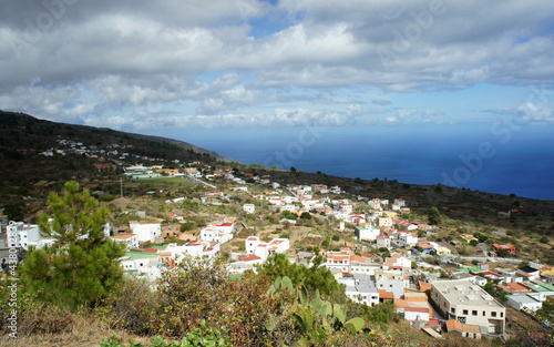 Landscapes of El Hierro. Canary Islands. Spain.