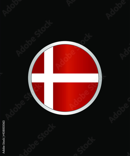 Free Download Denmark flag icon vector - GFXLoad