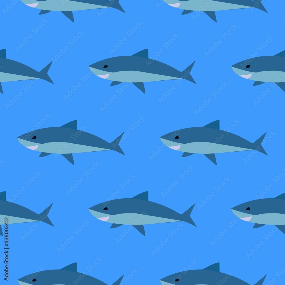 vector fish print. seamless fish print vector fish print. seamless fish print