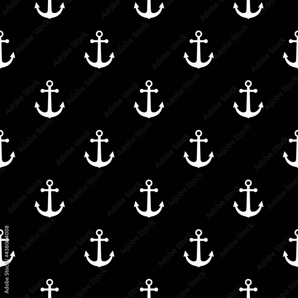 blue print anchor, vector seamless pattern for clothing or print blue print anchor, vector seamless pattern for clothing or print
