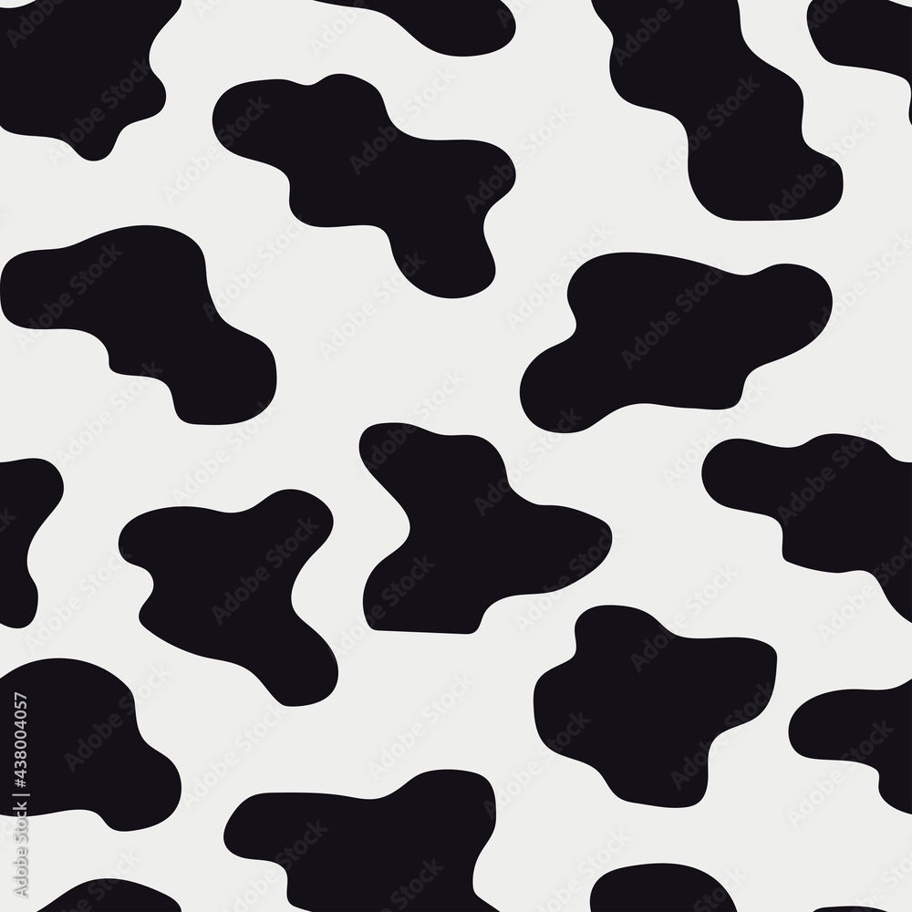 vector, seamless print of spots on a white background, print for clothes or print