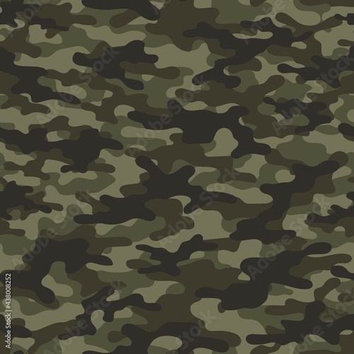 vector camouflage pattern for army. camouflage military green pattern