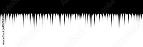 シルエット　背景　黒　かすれ