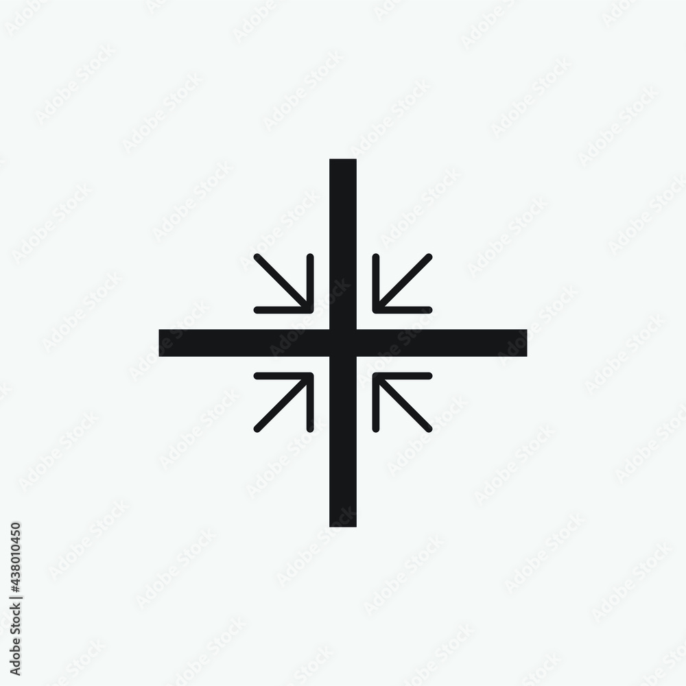 Alignment Icon design isolated on white background Alignment Icon design isolated on white background