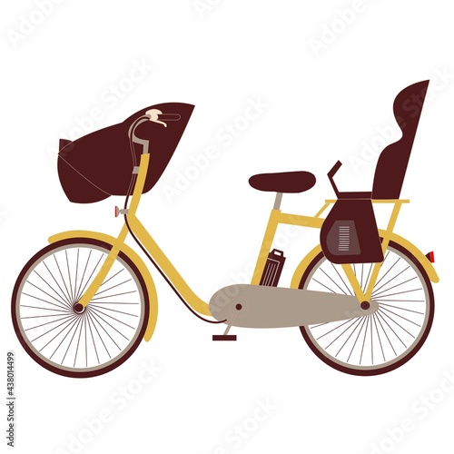 電動アシスト自転車　三人乗り
