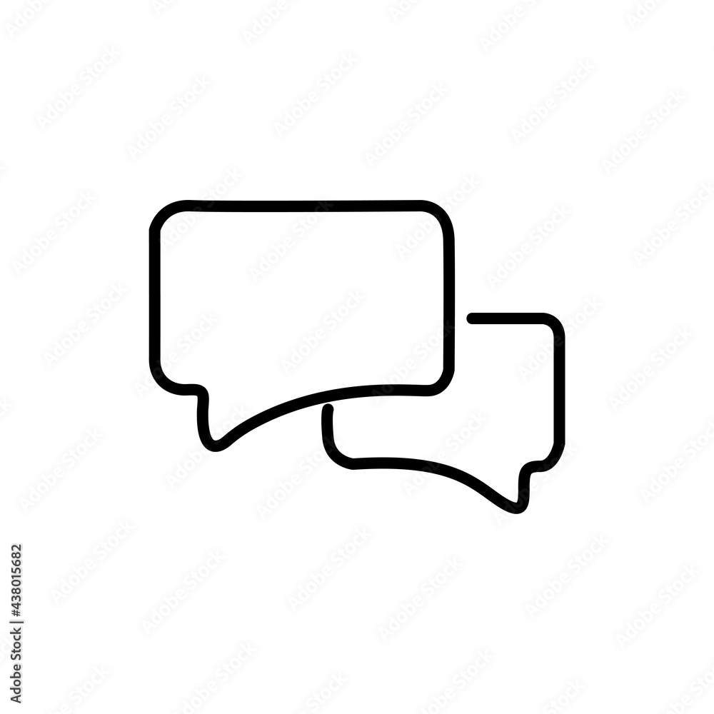 Comment icon, Chat Message logo, Speech bubble symbol, Vector illustration Comment icon, Chat Message logo, Speech bubble symbol, Vector illustration