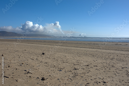 beach in winter