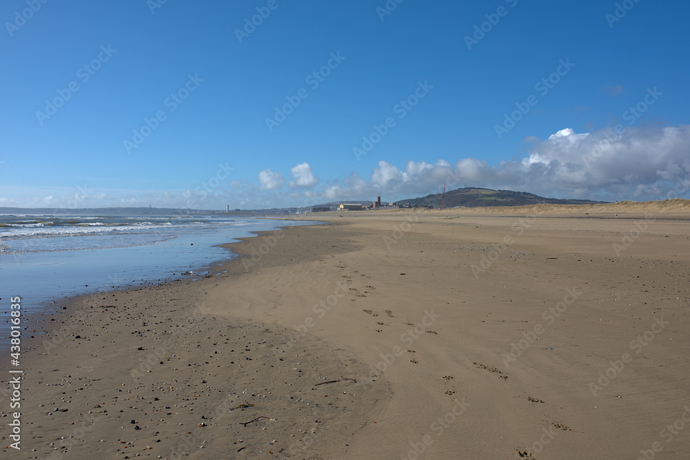 beach in the morning