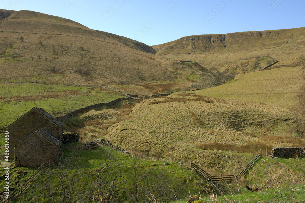landscape of the mountains