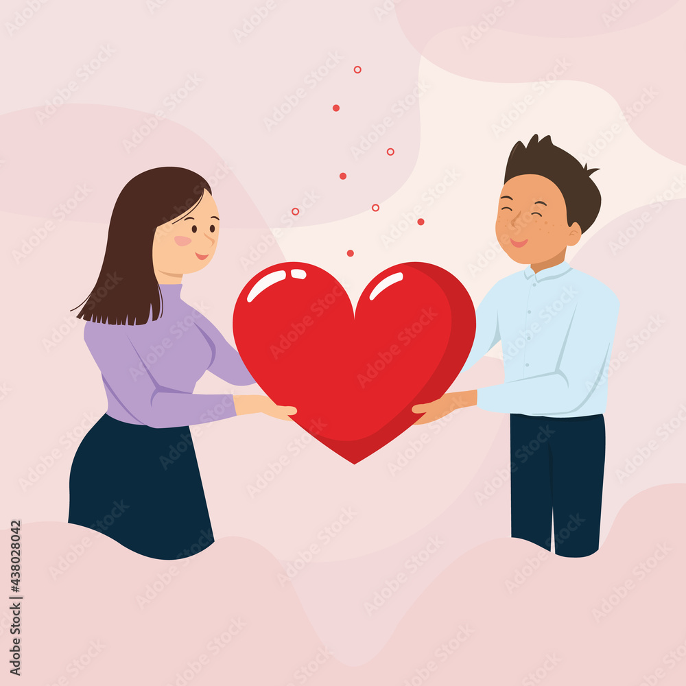 Couple valentine's day celebration, happy couple, love, relations, romantic holidays. Couple valentine's day celebration, happy couple, love, relations, romantic holidays.