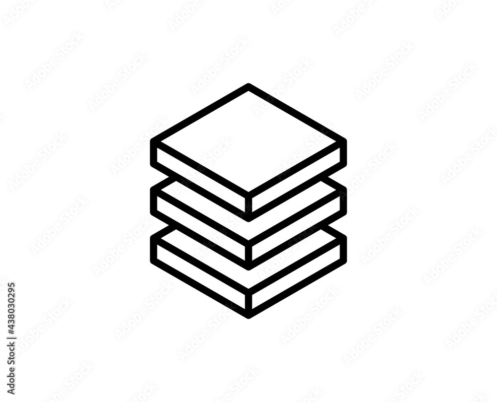 Layer line icon Layer line icon