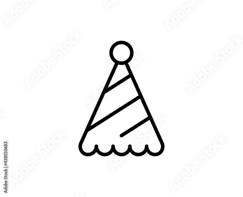 Party hat line icon © RaulAlmu