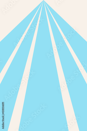 abstract colored landscape. boho, minimalism