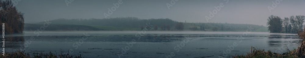 Faded nature in late summer and autumn