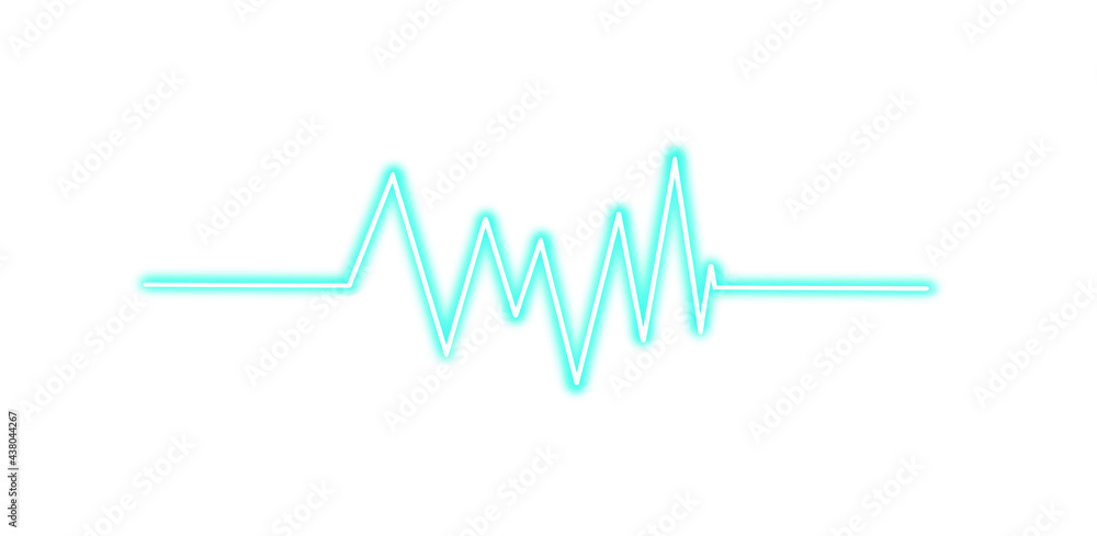 Blue beating line Blue beating line