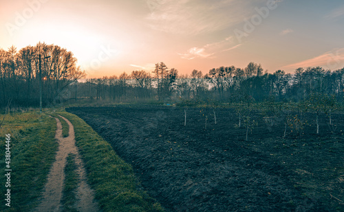 Autumn sunset