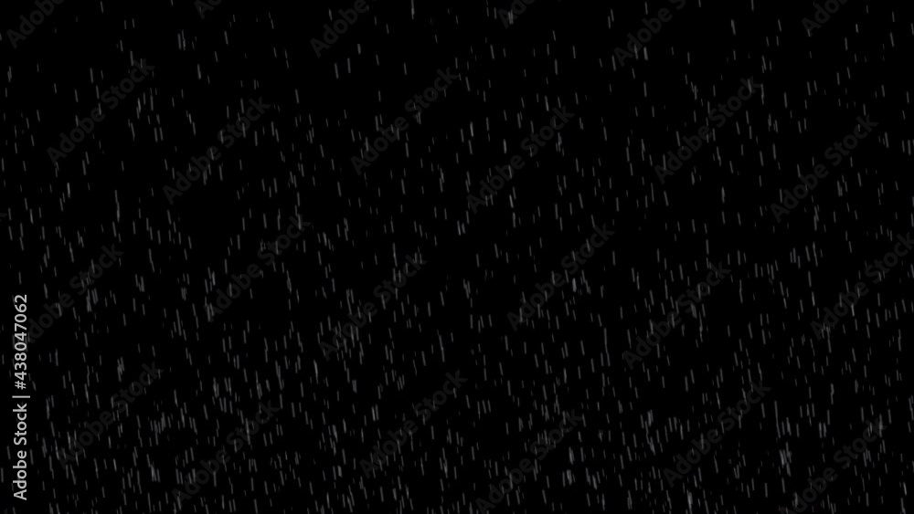 Continuous rain. Drops of water on a black background, realistically falling down. Loop Rain Falling, Real Rain on Black Background, falling shower Drops. Rainfall Overlay. Continuous rain. Drops of water on a black background, realistically falling down. Loop Rain Falling, Real Rain on Black Background, falling shower Drops. Rainfall Overlay.