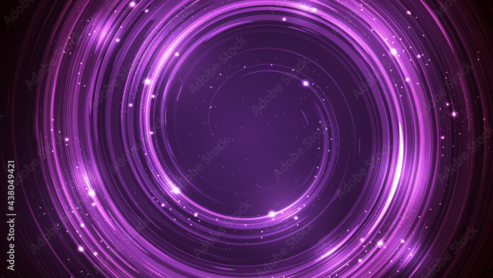 Fotografie Vector purple abstract background swirled in the middle.