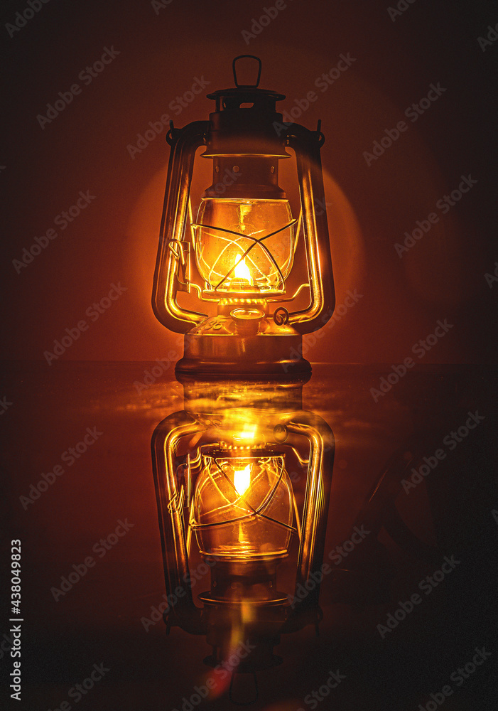 Still life with kerosene lamp Still life with kerosene lamp