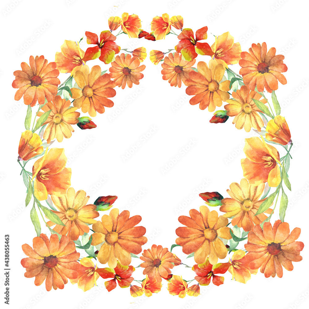 frame of flowers frame of flowers