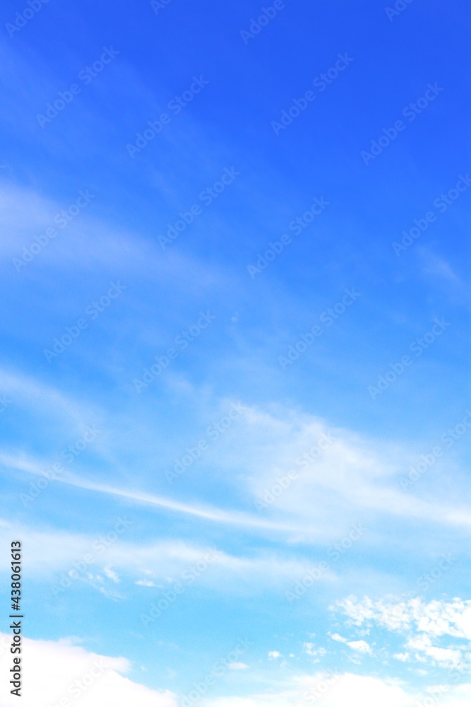 風に流れる雲が美しいたてながの空画像
