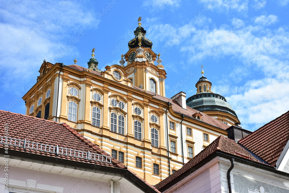 Melk - Famous Baroque Abbey in  Austria