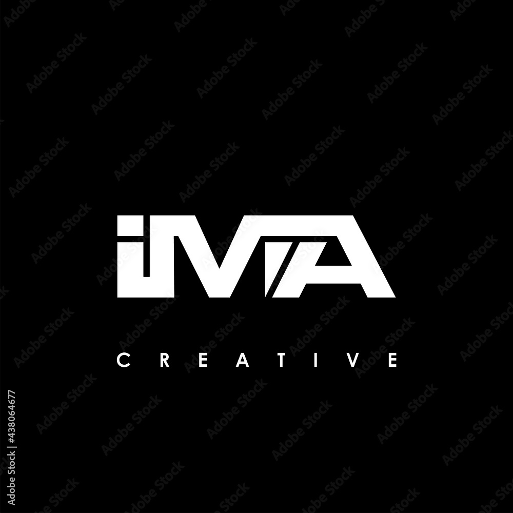 Fototapeta premium IMA Letter Initial Logo Design Template Vector Illustration