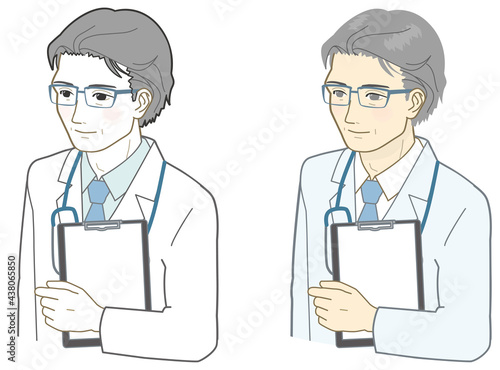 Male doctor 2 patterns