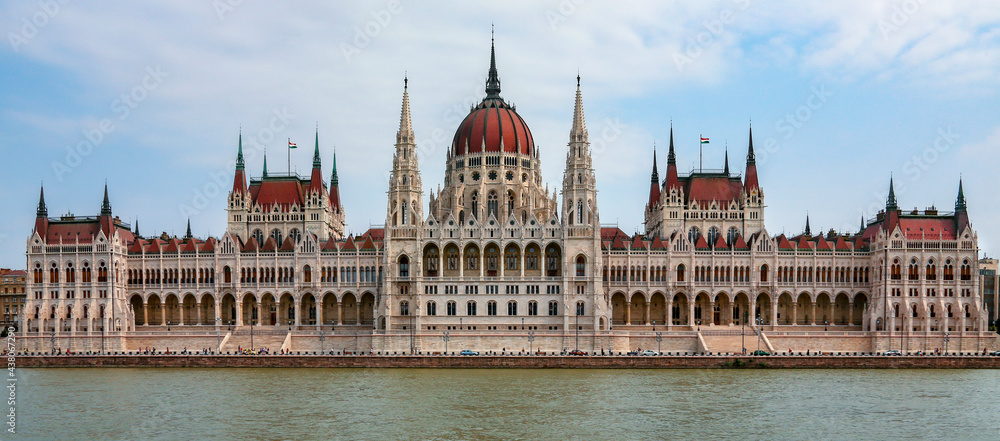 River Danube and Hungarian Parliament Building - Budapest - Hungary