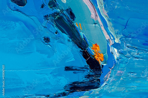 abstract oil paint texture on canvas, background © Mykola