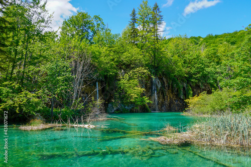 Landscapes from the Plitvice natural Park in Croatia 